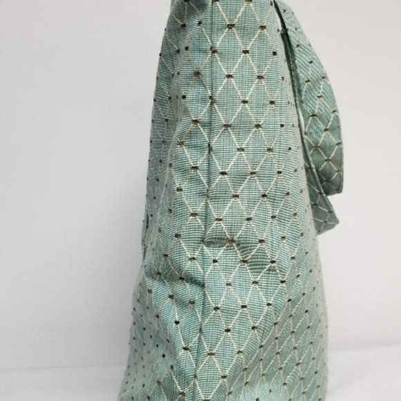 Handmade Mint Green Tote - Picture 3 of 4